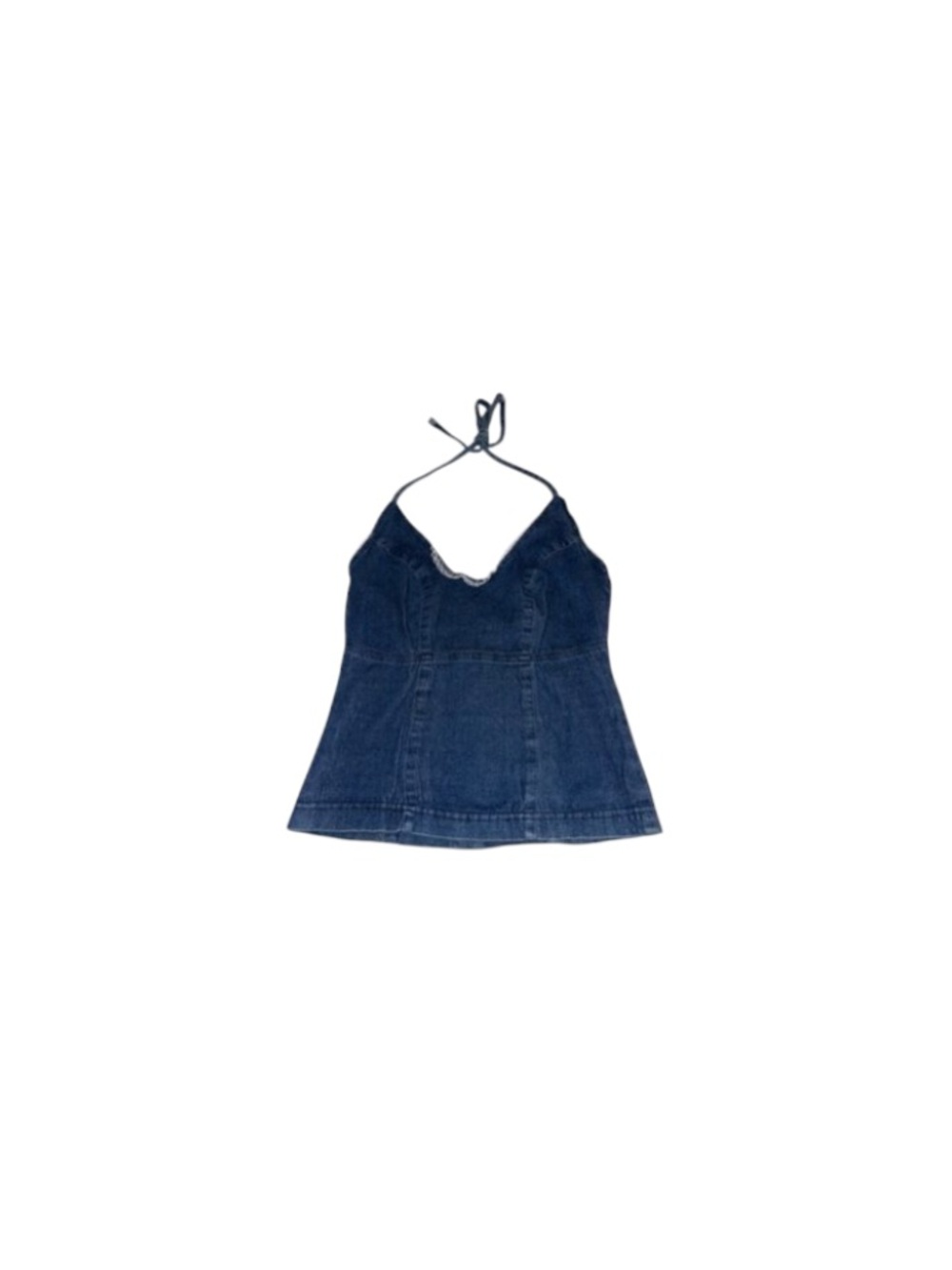 Unbranded Denim Halter Top - Women’s Size Small